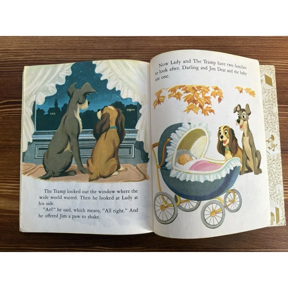 Little Golden Book Disney Lot Lady Duck Tales Frozen The Rescuers Lot Of 4